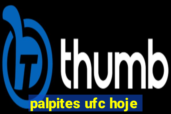 palpites ufc hoje